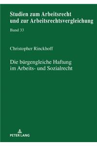 buergengleiche Haftung im Arbeits- und Sozialrecht