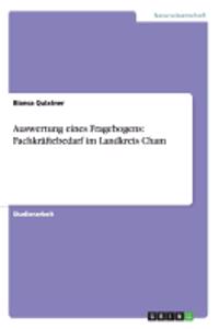 Auswertung eines Fragebogens