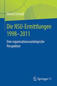 Die Nsu-Ermittlungen 1998-2011