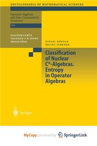 Classification of Nuclear C*-Algebras. Entropy in Operator Algebras