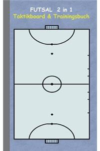 Futsal 2 in 1 Taktikboard und Trainingsbuch