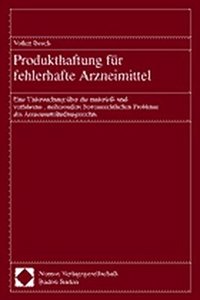 Produkthaftung Fur Fehlerhafte Arzneimittel