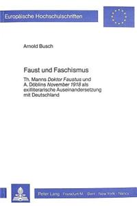 Faust Und Faschismus