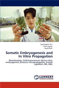 Somatic Embryogenesis and In Vitro Propagation