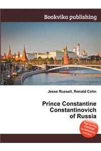 Prince Constantine Constantinovich of Russia