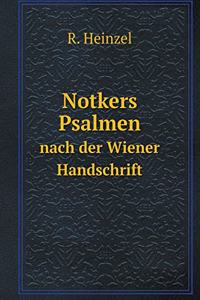 Notkers Psalmen nach der Wiener Handschrift