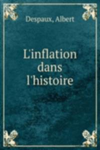 L'inflation dans l'histoire