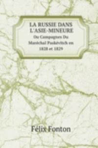 LA RUSSIE DANS L'ASIE-MINEURE