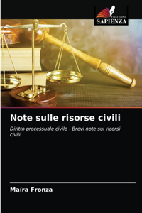 Note sulle risorse civili