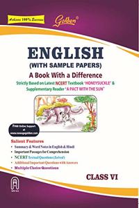 Golden English: A Book with a Difference (Class - VI)
