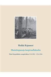 Muistiinpanoja korpivaellukselta