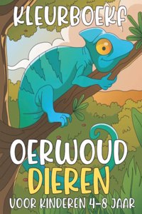 Oerwoud Dieren Kleurboek