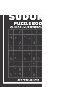 Sudoku Book For Clinical Nurse Specialist Easy
