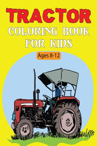 Tractor Coloring Book For Kids