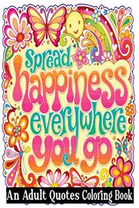 Adult Quotes Coloring Book
