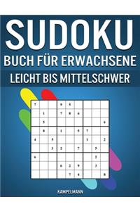 Sudoku Buch für Erwachsene Leicht bis Mittelschwer