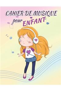 Cahier de Musique pour Enfant