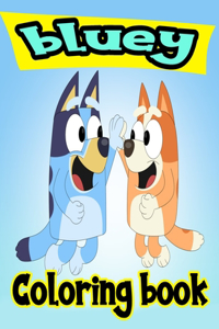 Bluey Coloring Book