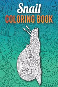 Snail Coloring Book