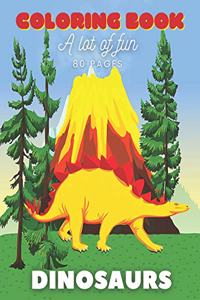 Dinosaurs Coloring Book