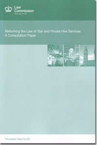 Reforming the law of taxi and private hire services