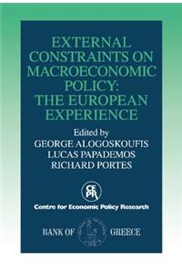 External Constraints on Macroeconomic Policy