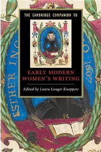 Cambridge Companion to Early Modern Women's Writing