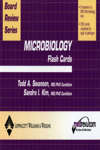 BRS Microbiology Flash Cards