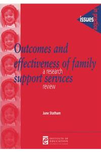 Outcomes and Effectiveness of Family Support Networks
