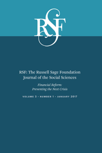 Rsf: The Russell Sage Foundation Journal of the Social Sciences