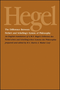 Difference Between Fichte's and Schelling's System of Philosophy