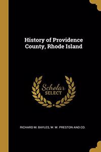 History of Providence County, Rhode Island