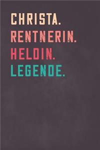 Christa. Rentnerin. Heldin. Legende.