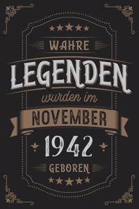 Wahre Legenden wurden im November 1942 geboren