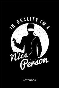 Virtual Reality Art Graphic Notebook