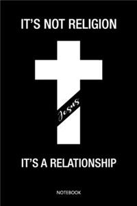 Jesus It's not a religion it's a relationship