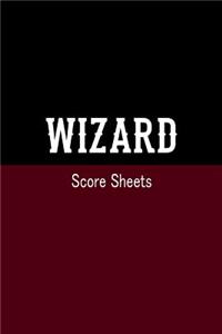 Wizard Score Sheets