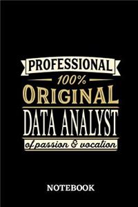 Professional Original Data Analyst Notebook of Passion and Vocation