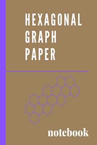Hexagonal Graph Paper Notebook