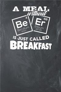A Meal without 4 Be BeryIlium 9.012 68 Er Erbium 167.25 is just called Breakfast