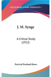 J. M. Synge