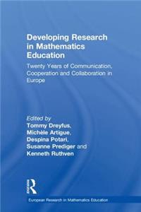 Developing Research in Mathematics Education