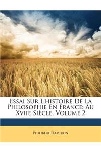 Essai Sur L'histoire De La Philosophie En France
