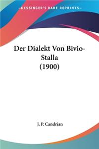 Dialekt Von Bivio-Stalla (1900)