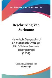 Beschrijving Van Suriname