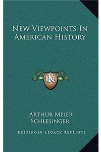 New Viewpoints in American History