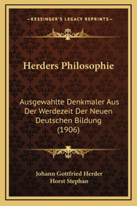 Herders Philosophie