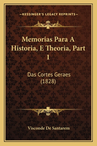 Memorias Para A Historia, E Theoria, Part 1
