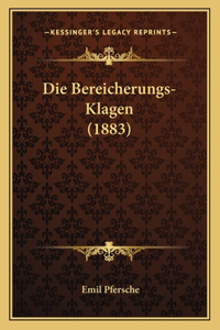 Bereicherungs-Klagen (1883)