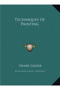 Techniques of Painting